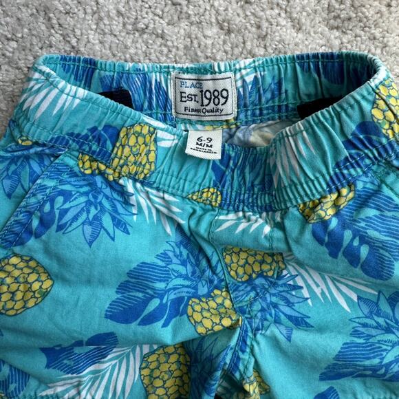 Tropical Polos Shorts Set vacation baby boys 6-9 Months bundle of 3 - Picture 7 of 11